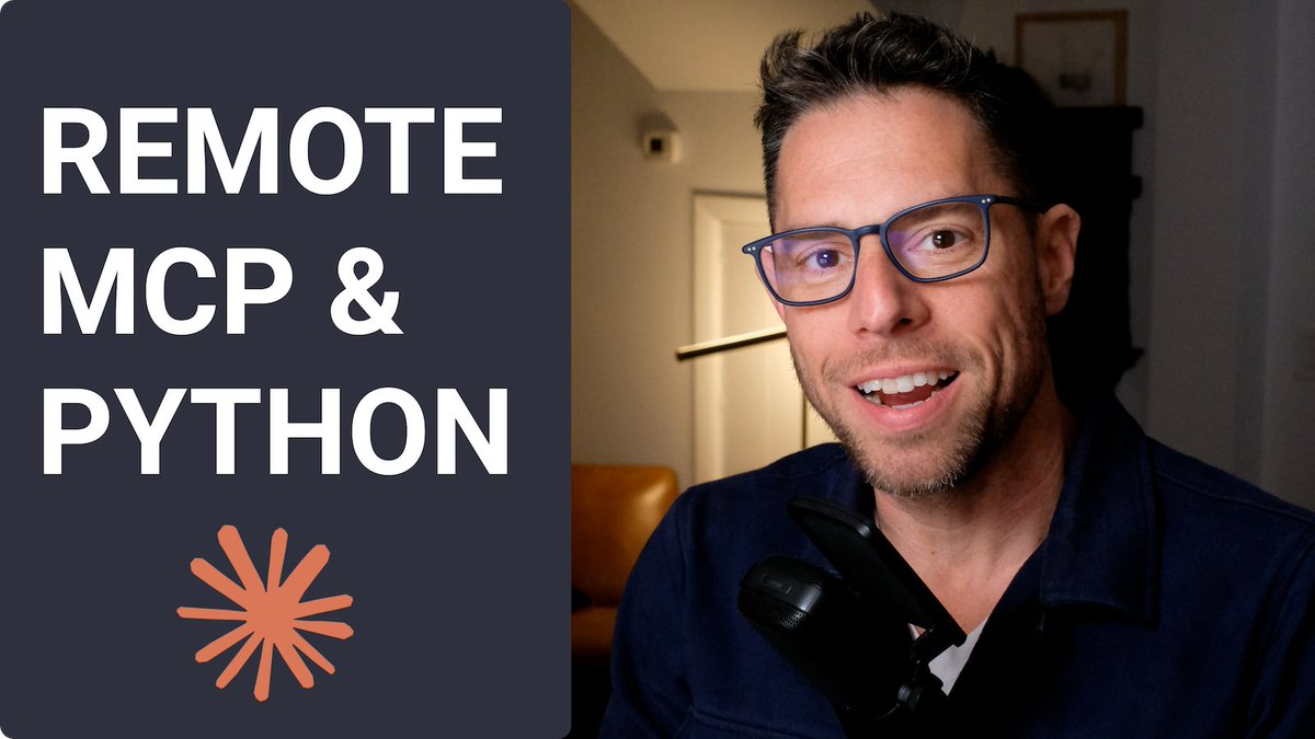 Now's a good time to learn to build remote MCP servers. 

@AnthropicAI  just announced remote MCP su