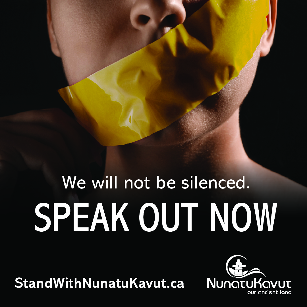 This is what silence looks like.
Memorial’s draft policy denies NunatuKavut Inuit recognition as Indigenous. We will not be silenced.
Read More and take action here: StandWithNunatuKavut.ca
#StandWithNunatuKavut #WeWillNotBeSilenced #MUNPolicy #InuitRights #SpeakOutNow