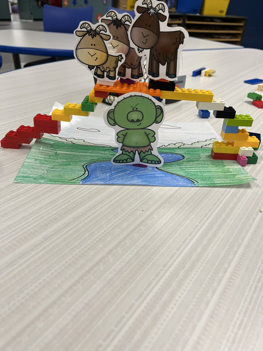 SteamMrs's tweet image. Mrs. Lee’s class built bridges for the 3 goats. #steam @LopatES @PrincipalKWayne
