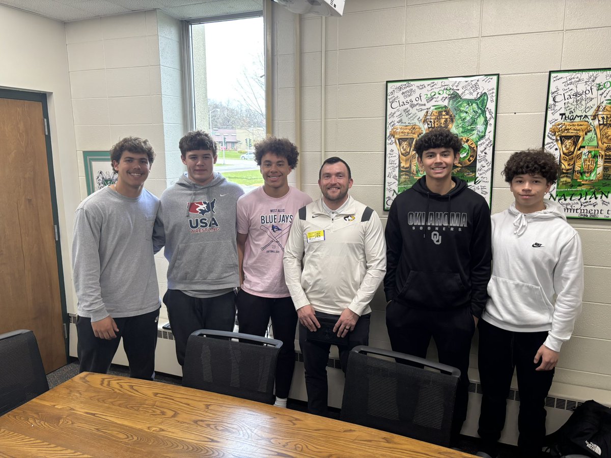 Braeden Schick (@schick2_) on Twitter photo Thank you <a href="/Philbrath/">Phillip Milbrath</a> for stopping by today and talking to us!
<a href="/michigantech/">Michigan Tech</a> <a href="/PrepRedzoneWI/">Prep Redzone Wisconsin</a> <a href="/MJ_NFLDraft/">Mark Johnson</a> <a href="/football_hale/">Nathan Hale Football</a> <a href="/Prits30/">Scott Pritzl</a> Thank you <a href="/Philbrath/">Phillip Milbrath</a> for stopping by today and talking to us!
<a href="/michigantech/">Michigan Tech</a> <a href="/PrepRedzoneWI/">Prep Redzone Wisconsin</a> <a href="/MJ_NFLDraft/">Mark Johnson</a> <a href="/football_hale/">Nathan Hale Football</a> <a href="/Prits30/">Scott Pritzl</a>
