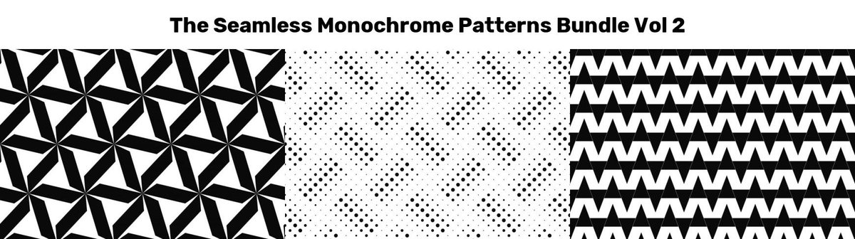 DavidZydd's tweet image. The Seamless Monochrome Patterns Bundle Vol 2 creativefabrica.com/product/the-se… 20 repeating black and white patterns. Buy these vectors now for only $3! #MonochromePatterns #VectorDesign #RepeatingPatterns #PatternSale #AbstractPattern #GeometricPatterns