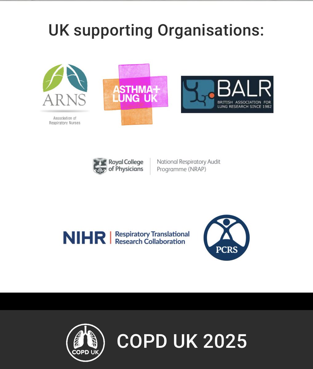 INSPIREresp (@inspireresp_uk) on Twitter photo Please join COPD UK 2025 this summer for an exciting update on the latest developments in COPD research and clinical management with expert speakers. Conference is free to attend!
📍 Nottingham Trent University 
🗓️10/11 July 2025 
copd-uk.com/home". Please join COPD UK 2025 this summer for an exciting update on the latest developments in COPD research and clinical management with expert speakers. Conference is free to attend!
📍 Nottingham Trent University 
🗓️10/11 July 2025 
copd-uk.com/home".