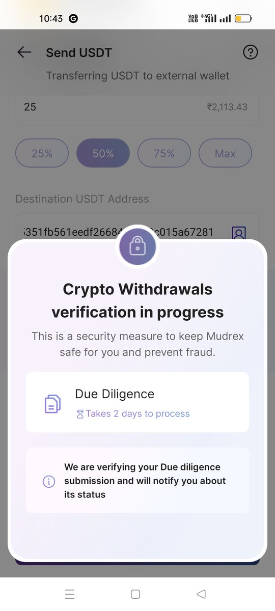 JAY270592's tweet image. &quot;My Mudrex account has been pending for over a month. They said it would be done in 7 days, but it&apos;s been 20+ days. This kind of delay is unacceptable. Timely support and transparency are a must.
\#Mudrex #CryptoIssues #ImproveService&quot;