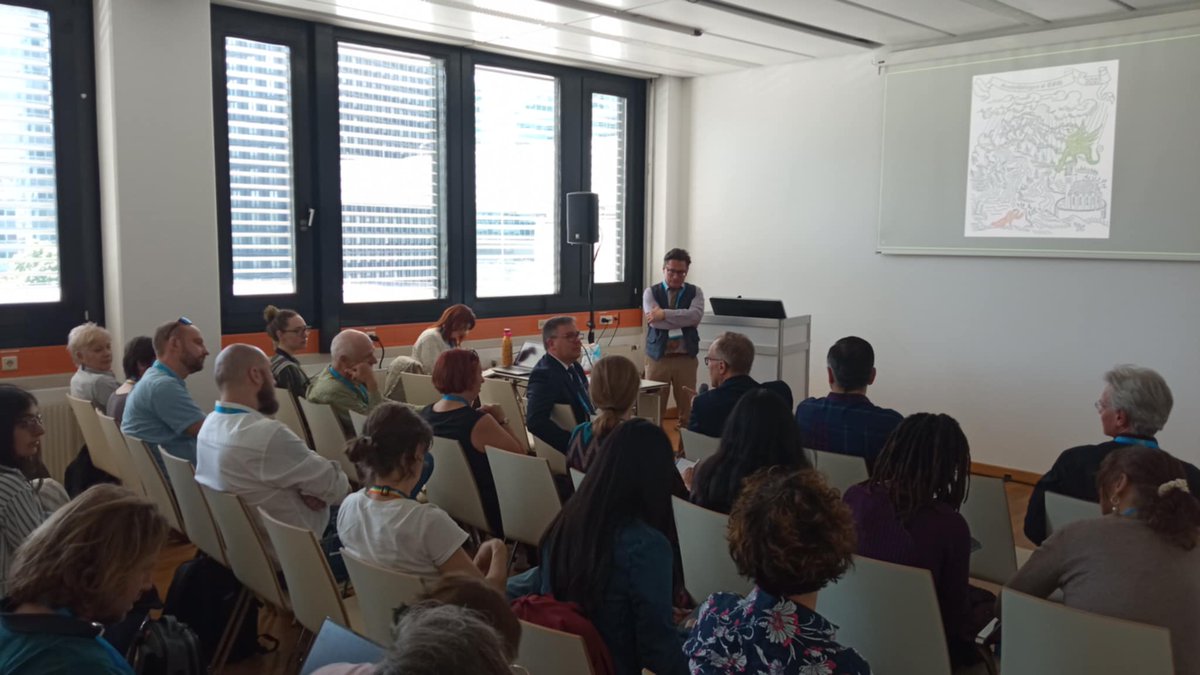 At #EGU25, Dariusz Brykała and Robert Piotrowski were the main organizers of the session #Geomythology: Bridging the #Humanities and #Geosciences (ITS3.13/NH13.18) — exploring myths as records of #geohazards and landscapes. A dialogue between science and storytelling! 🌋📜🌍