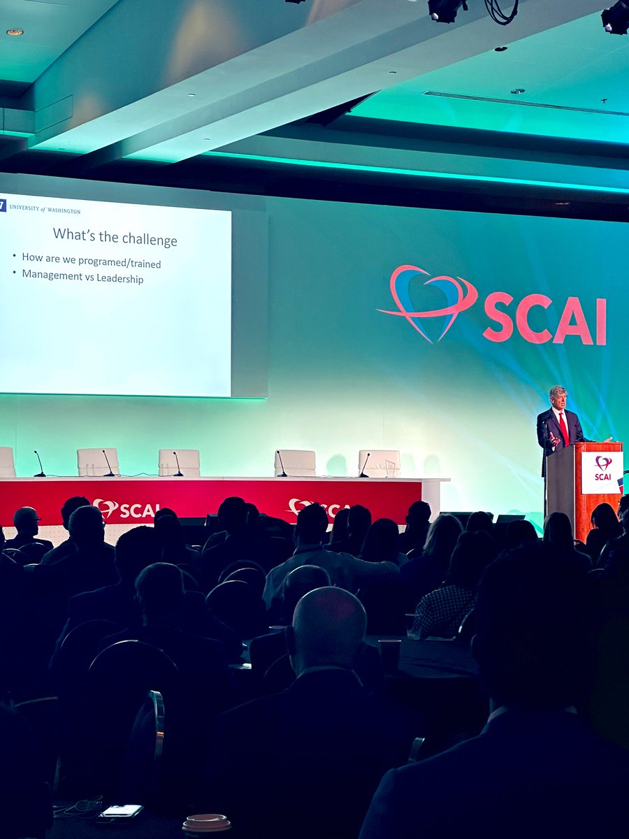 Appreciated the much needed  &amp; introspective Hildner lecture  by <a href="/DrBillLombardi/">Dr. Bill Lombardi</a> at #SCAI2025.  It is imperative to take care of ourselves mentally &amp; emotionally while serving our patients on this lifelong journey of Interventional Cardiology. ❤️
<a href="/SCAI/">SCAI</a>