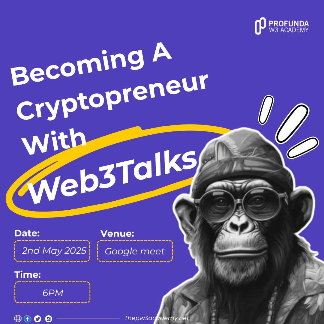 Blockch-Adv (@adv_web3) on Twitter photo I'm here right now with <a href="/justprotocol/">Web3Talks 💜 | PW3</a>
We ask to share our experiences and we disappear 😂😂
<a href="/thePW3acad/">Profunda W3 Academy</a> students no serious omo 😂😂
Tomorrow we have an exam and I don't know anything 😕 I'm here right now with <a href="/justprotocol/">Web3Talks 💜 | PW3</a>
We ask to share our experiences and we disappear 😂😂
<a href="/thePW3acad/">Profunda W3 Academy</a> students no serious omo 😂😂
Tomorrow we have an exam and I don't know anything 😕
