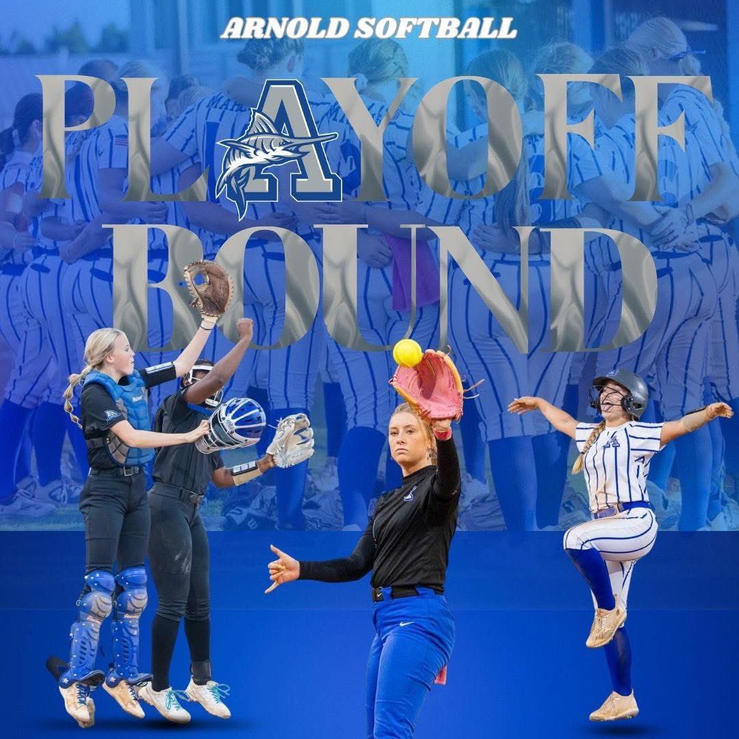Arnold Softball is IN! They earn the 4 seed and are set to travel to Clay High School next Wednesday for the Regional Quarterfinals! Let’s #GoMarlins