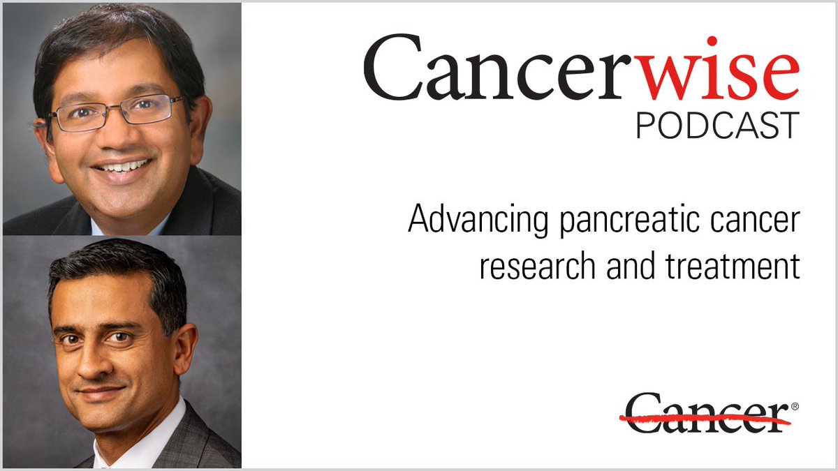 MD Anderson Cancer Center (@mdandersonnews) on Twitter photo Pancreatic cancer is often diagnosed at later stages, making treatment more difficult.
In the latest Cancerwise podcast episode, our experts discuss the latest research and emerging treatments from the lab and clinic. Listen here: bit.ly/3ERncxZ <a href="/Aiims1742/">Anirban Maitra</a> Pancreatic cancer is often diagnosed at later stages, making treatment more difficult.
In the latest Cancerwise podcast episode, our experts discuss the latest research and emerging treatments from the lab and clinic. Listen here: bit.ly/3ERncxZ <a href="/Aiims1742/">Anirban Maitra</a>