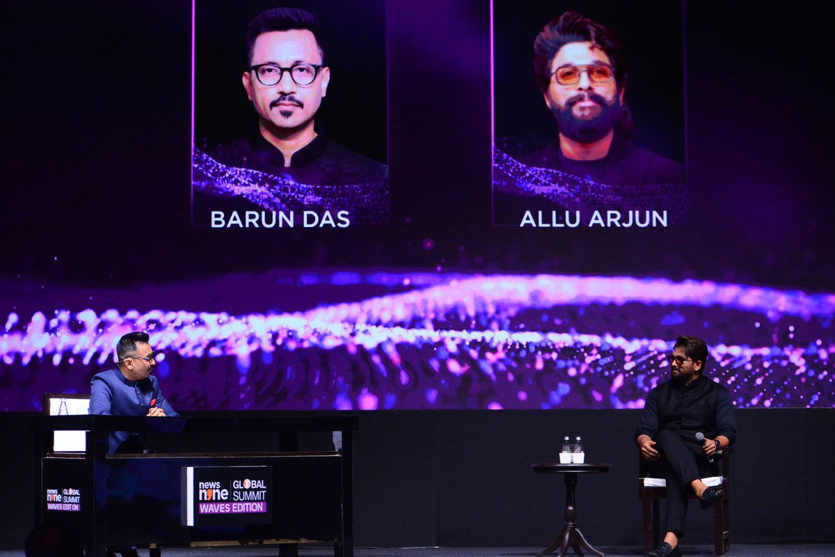 InfoDivLatur's tweet image. अभिनेते @alluarjun च्या &apos;टॅलेंट बियॉन्ड बॉर्डर्स&apos; विषयावर दिलखुलास गप्पा. वेव्हज्‌ मध्ये भारताला सर्जनशील आशय सामग्रीमध्ये जगाचे नेतृत्व करण्याची संधी, असा विश्वास  त्यांनी व्यक्त केला.
#CreateInIndiaChallenge
#WAVES2025
#WAVES
#WAVESIndia
#WAVESummit
@MahaDGIPR