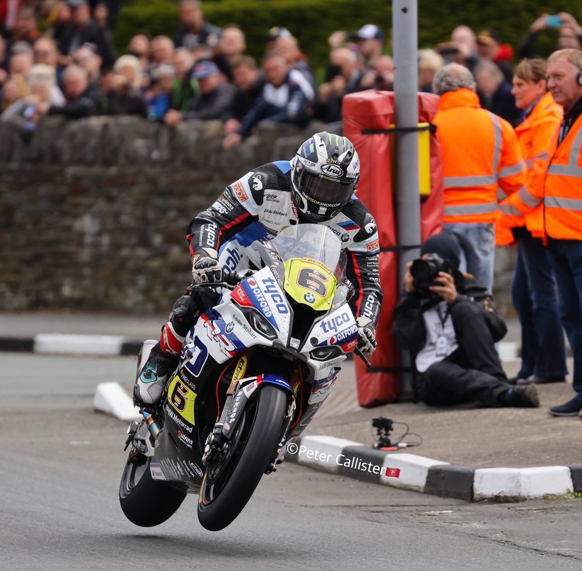 CallisterPeter's tweet image. Michael Dunlop, no quarter given. 
Senior TT 2019 #michaeldunlop
