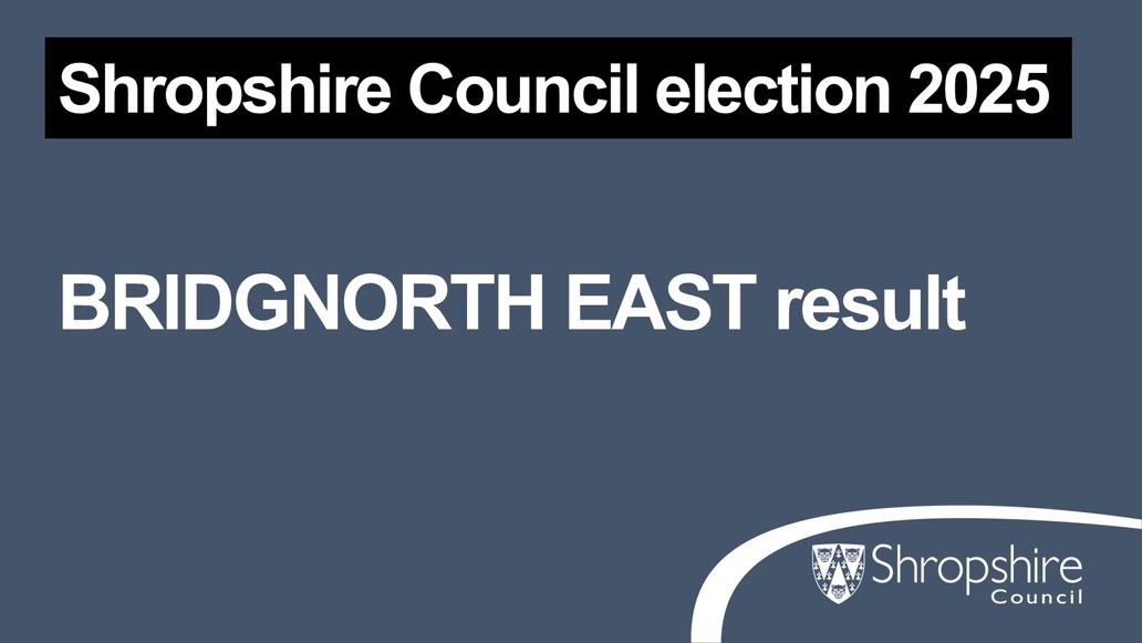 🔵 Lea (Cons): 195 votes
🟢 Cunning (Green): 37
⚪ Wellings (Ind): 46
🔴 Goodall (Labour): 55
🟠 Voysey (Lib Dem): 250
🟣 Eden (Reform): 539
🔵 Gittins (Shropshire First): 129

Susan Eden is elected.