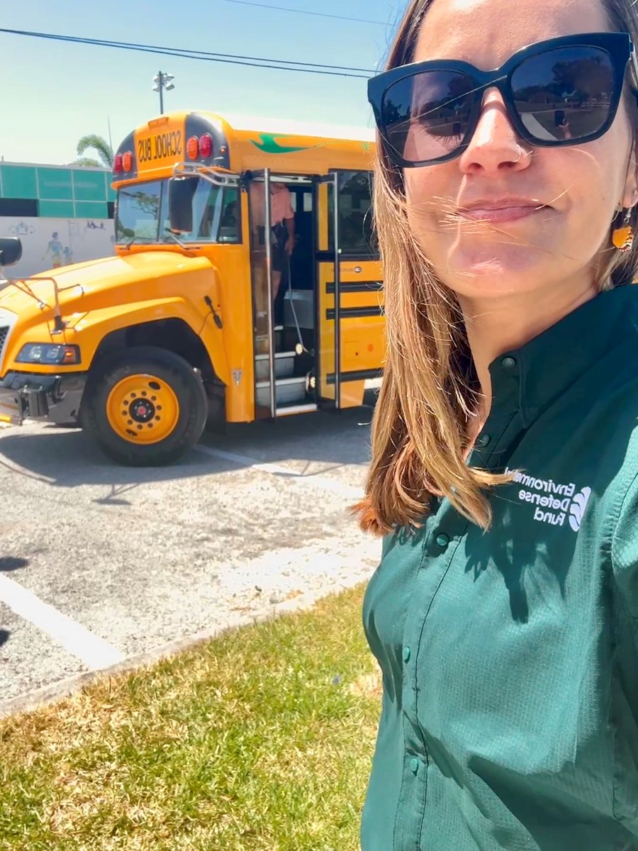 AliRoundWorld's tweet image. Ahead of #AirQualityAwarenessWeek & #WorldAsthmaDay, EDF joined @USRepCastor inside an electric school bus to celebrate Florida’s clean bus progress.
✅ 467 electric buses Florida
✅ 213K FL kids have asthma
✅ $ saved, jobs made, bipartisan support
Let's keep it rolling!