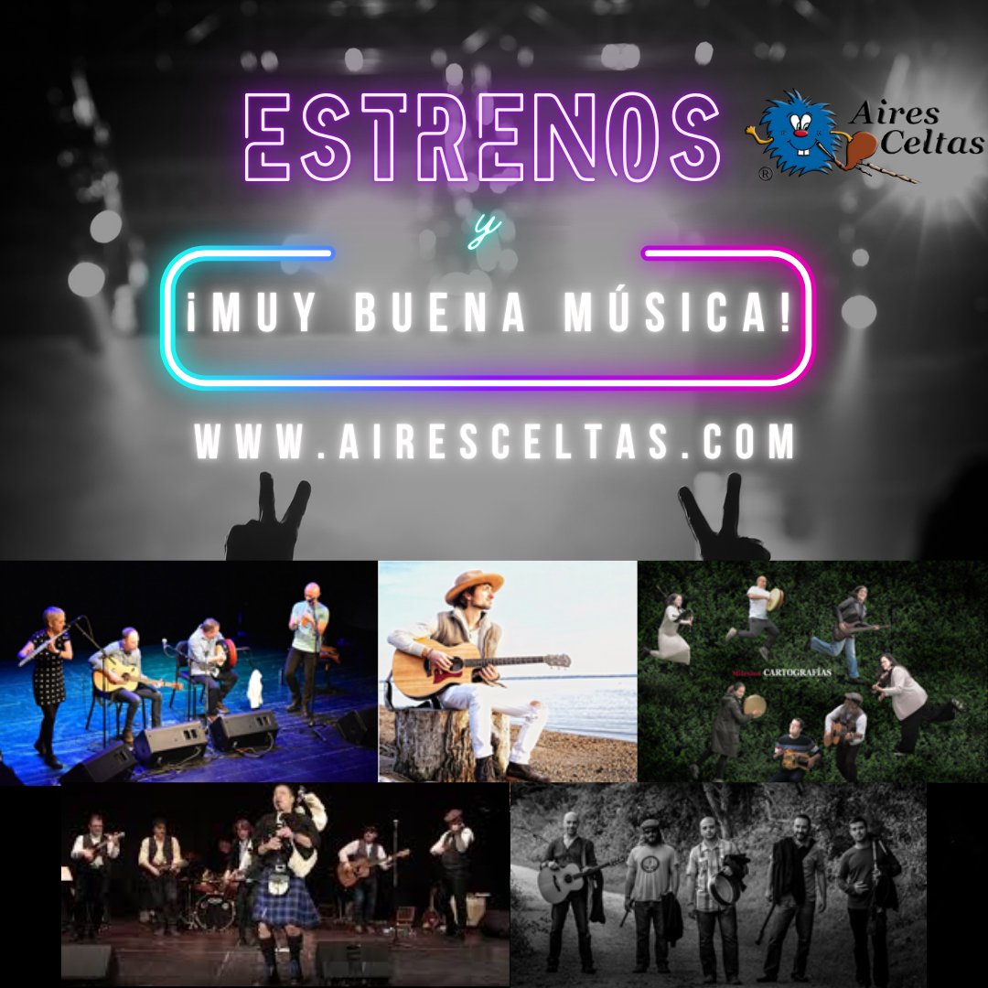 airesceltas.com
¡ESTRENOS Y MUY BUENA MÚSICA! Flook, Mariano Mallia, Cahórnega, Milesios, Talisker Band... + SM (Ruaille Buaille - Blarney Pilgrim)
#celticmusic #musicacelta #music #musica #airesceltas #podcast #folk #radio #notelopierdas #lomejordelamusicacelta #celta