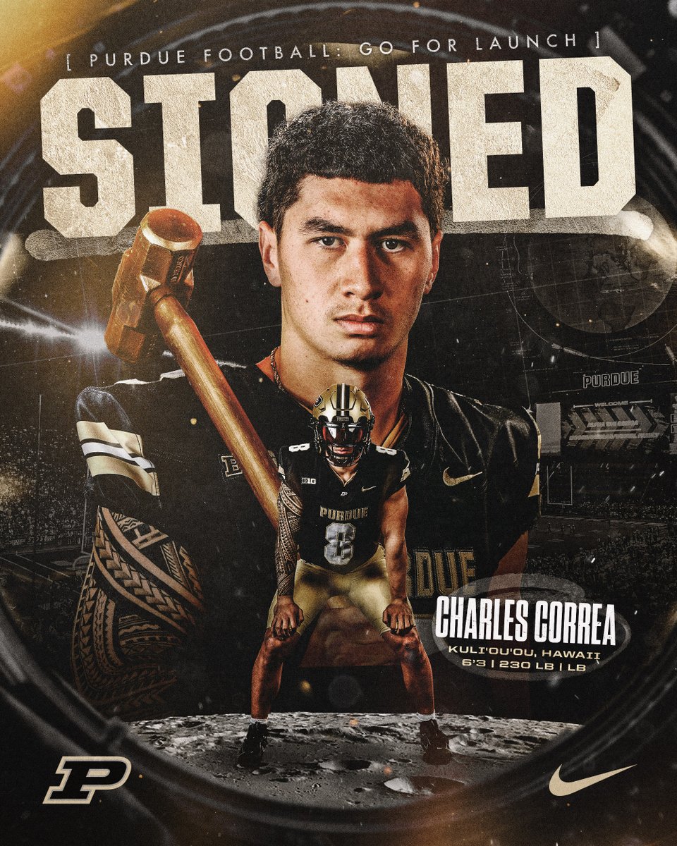 Purdue Football (@boilerfootball) on Twitter photo Reuniting with <a href="/Coach_Odom/">Barry Odom</a> in West Lafayette.
<a href="/CharlesCorrea_/">Charles Correa</a> is a Boilermaker!
#BoilerUp25 Reuniting with <a href="/Coach_Odom/">Barry Odom</a> in West Lafayette.
<a href="/CharlesCorrea_/">Charles Correa</a> is a Boilermaker!
#BoilerUp25