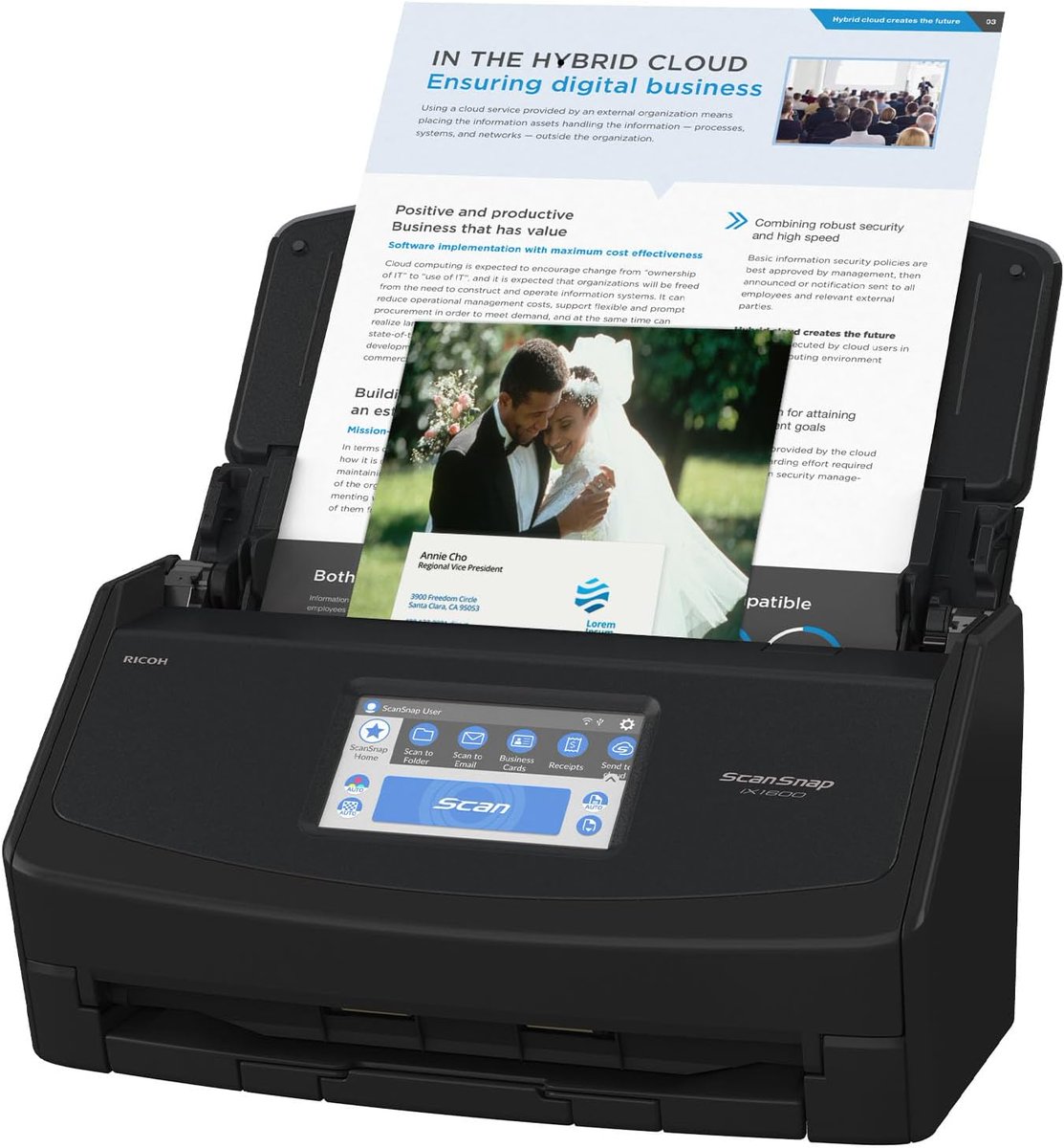 MdHasan73a's tweet image. ScanSnap iX1600 Wireless Document &amp;amp; Receipt Scanner – High-Speed Cloud-Enabled Scanner with Touchscreen, ADF, USB/Wi-Fi, for Mac &amp;amp; PC, Black
Product link: amzn.to/4cYlPKB (Amazon)
#ScanSnapiX1600, #DocumentScanner, #WirelessScanner, #ReceiptScanner, #PhotoScanner, #Touch