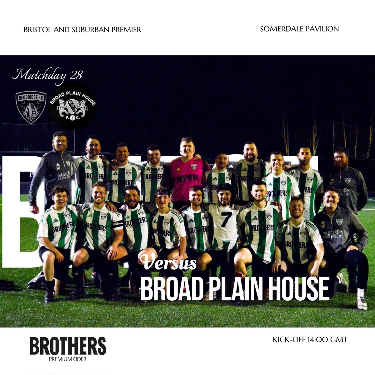 GW#28

🆚 <a href="/BPH_Official/">Broad Plain House FC</a> 
🏟️ Home
🕑 2PM KO

#SimplyRedbridge