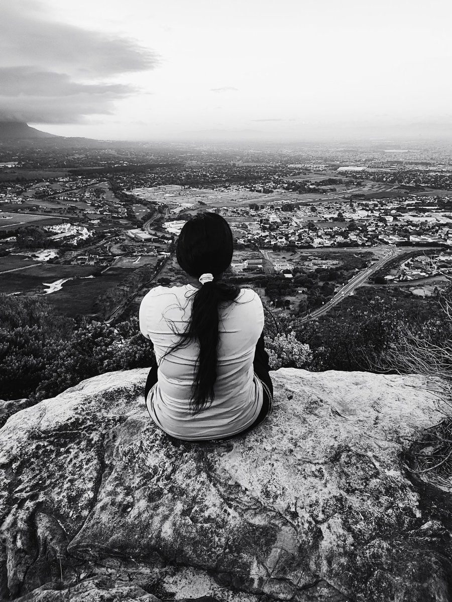 Sometimes all you need is a good view and a peaceful mind