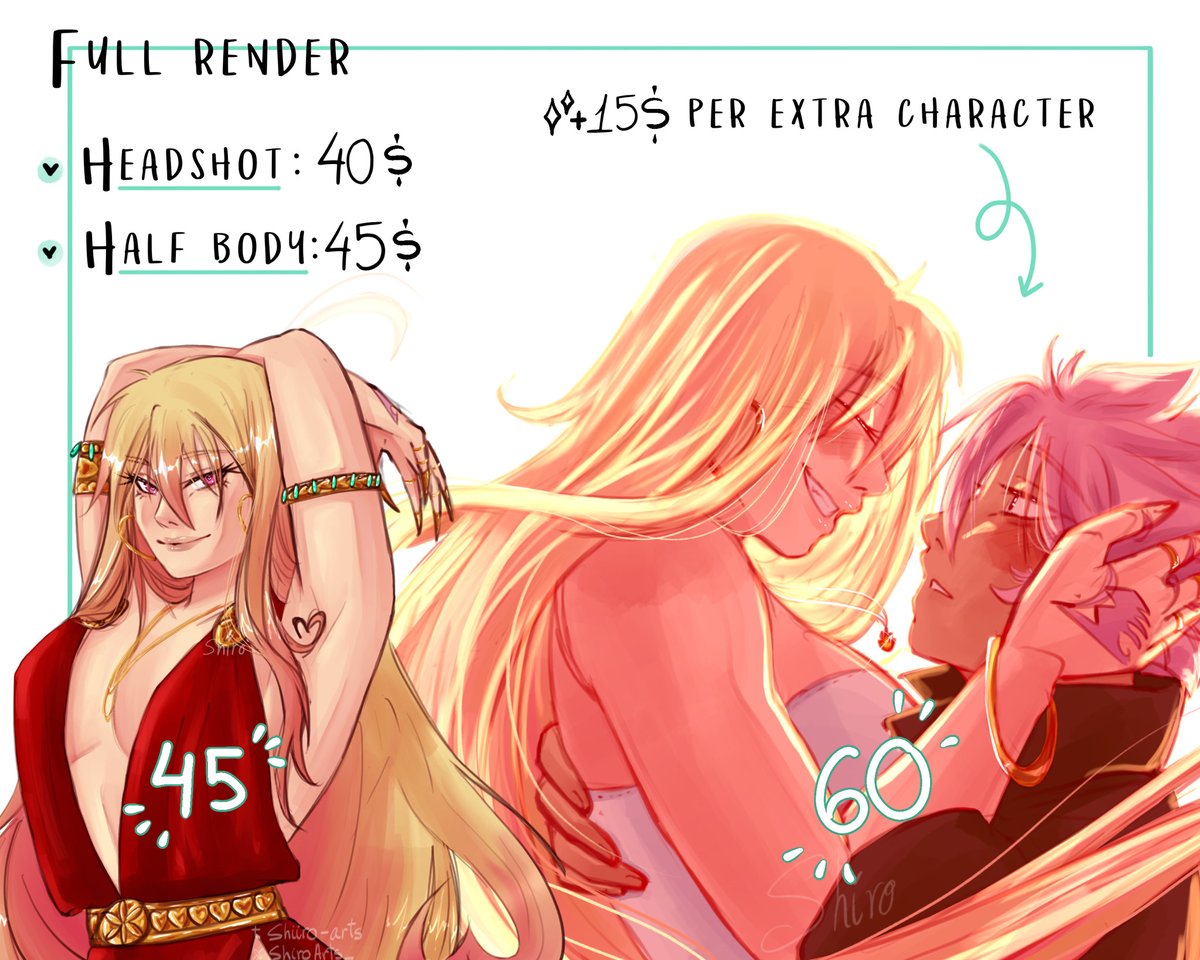 ShiroArts_'s tweet image. 🌸COMMISSIONS SHEET🌸
✫ Dm me if you are interested ✫
#commission #commissionprice #commissionopen #fairytail #nalu
