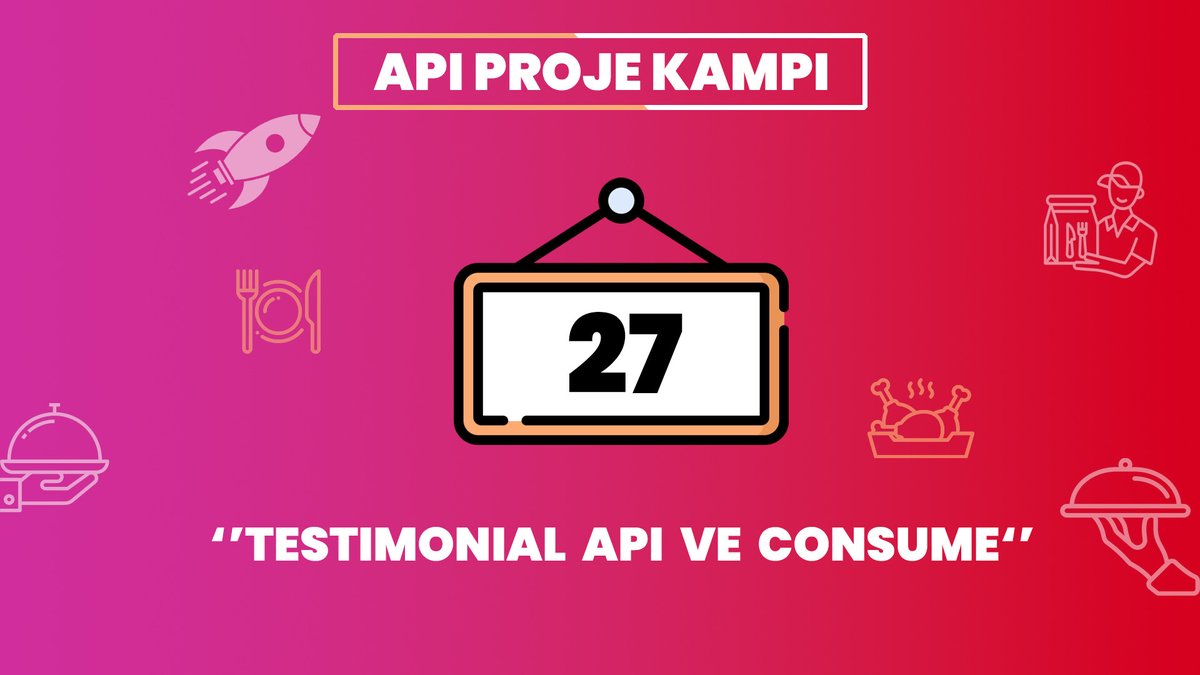 🚀 API Proje Kampı hız kesmeden devam ediyor!

🎯 Toplamda 100 dersten oluşacak bu seride artık ders sürelerimizi uzatmaya başladık.

📚 Her derste, tekrardan mümkün olduğunca uzak durarak zengin içerikler üretmeye gayret ediyoruz!

🧱 Bu dersimizde Testimonial (Müşteri