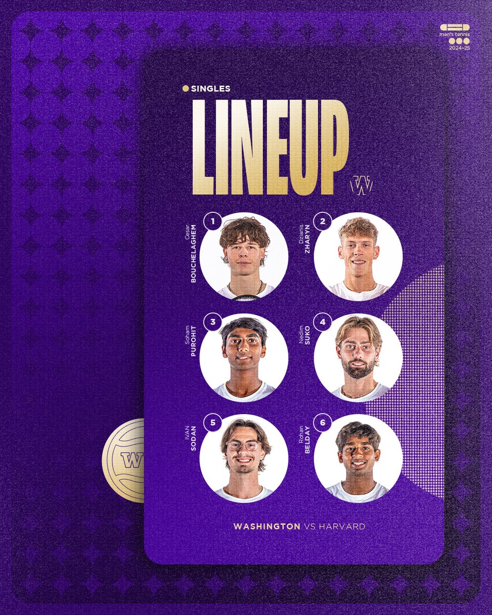 Singles 🔒

Start stacking up some games and come out with 4⃣

#GoHuskies