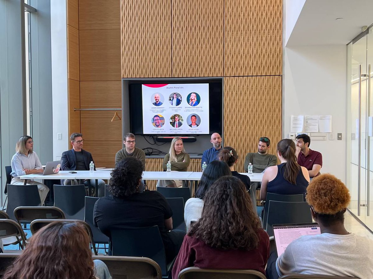 Thanks to everyone who showed up to the GPN alumni career panel!