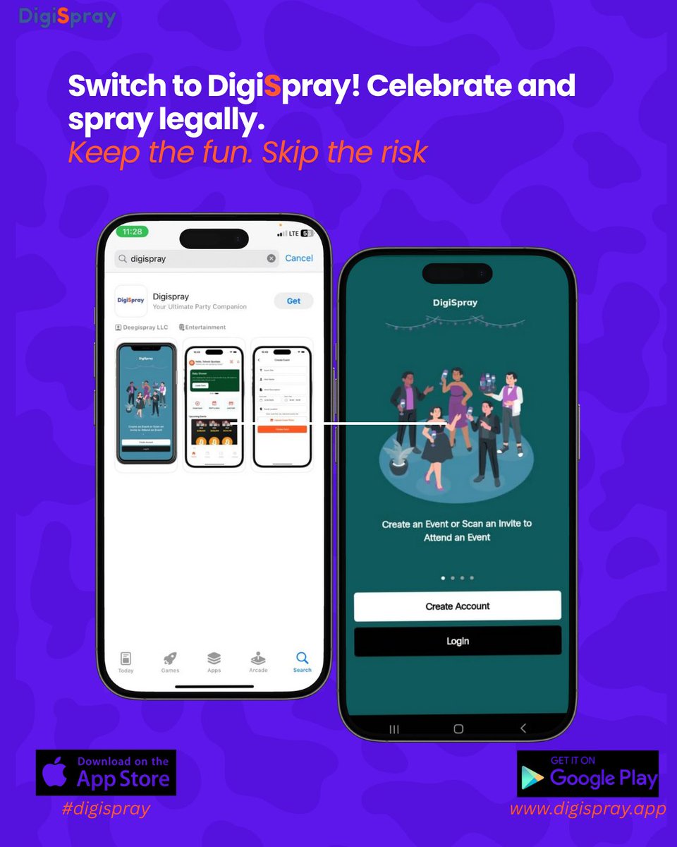 DigisprayApp's tweet photo. Modern celebrations start with one tap. Go digital today.
The world is watching. The law is clear. Tradition can evolve.
Use #DigiSpray to gift with joy, dignity, and ease—without risking EFCC drama.
#DigitalSpraying #CelebrateSmart #Weddings #Birthdays #NamingCeremony https://t.co/o75QjDsqrj