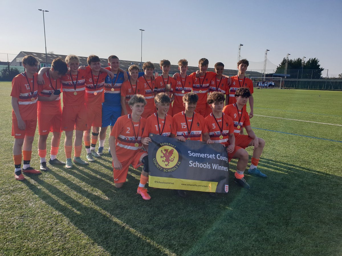 Somerset Schools FA (@schoolssomerset) on Twitter photo Penalties required to separate 2 good teams. Well done to all players on their efforts. Congratulations <a href="/TauntonDSFA/">TauntonDSFA</a> winning 4-3 on penalties and commiserations to Mid Somerset. #cupwinners #schoolsfootball #esfa #somerset #countycup #districtrepfootball Penalties required to separate 2 good teams. Well done to all players on their efforts. Congratulations <a href="/TauntonDSFA/">TauntonDSFA</a> winning 4-3 on penalties and commiserations to Mid Somerset. #cupwinners #schoolsfootball #esfa #somerset #countycup #districtrepfootball