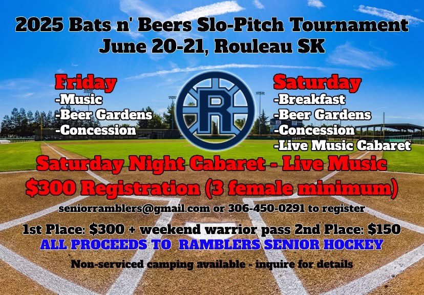 Not many spots left for our balls to be in your hands. Contact the team to register.