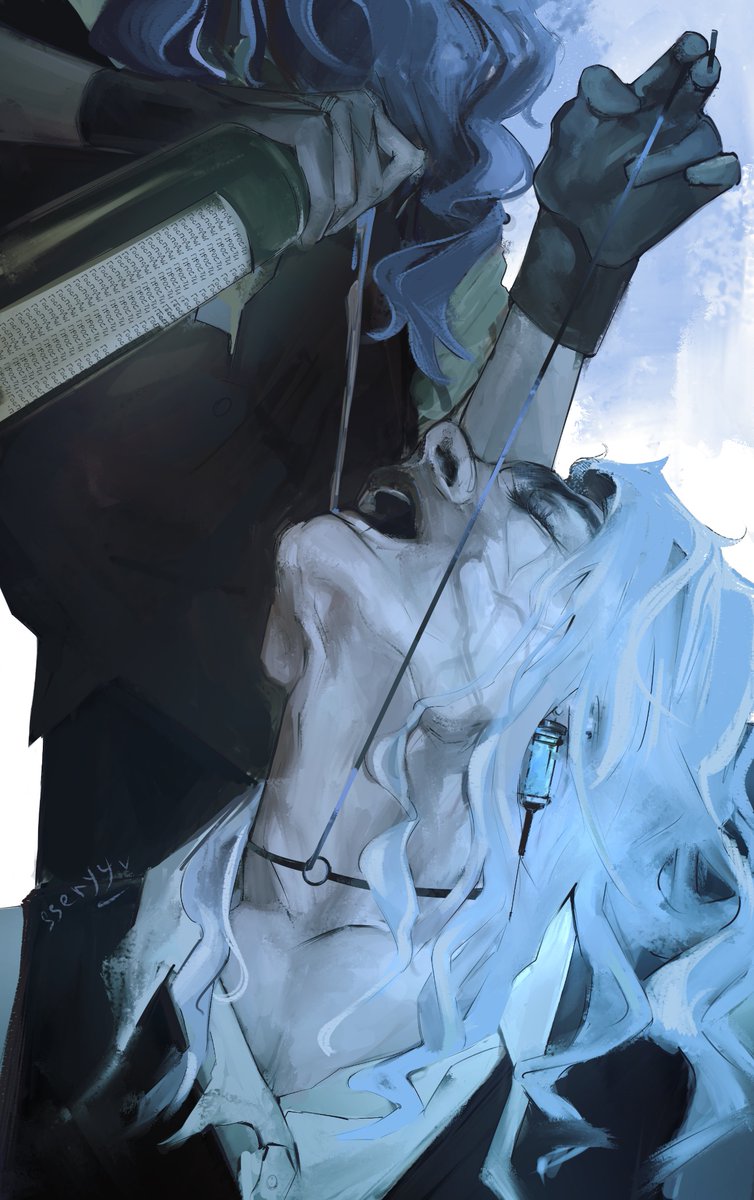 господи не прощай 
#GenshinImpact #dottore #procreateart