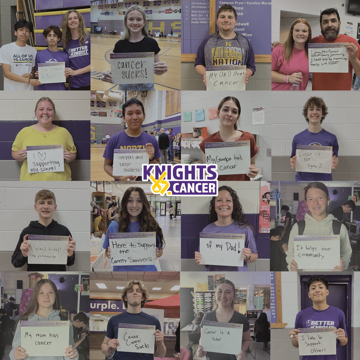 We have so many reasons why we support Knights Vs Cancer. Come out to our festival TONIGHT 5-9pm to tell us why you do and see what our Knights are up to. 
There will be different activities throughout the night.
Check the link in our bio for a schedule and map of all the booths.