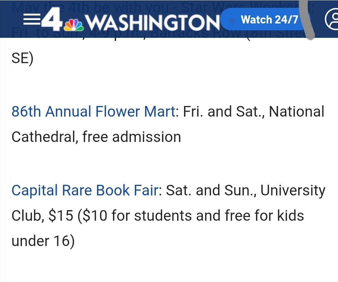 Fine Book Fairs (@finefairs) on Twitter photo Thank you <a href="/washingtonian/">Washingtonian 🌸</a> <a href="/nbcwashington/">NBC4 Washington</a> <a href="/WTOP/">WTOP</a> <a href="/axios/">Axios</a> for covering the Capital Rare Book Fair! We open at 5 pm today!
finefairs.com/capital-rare-b… Thank you <a href="/washingtonian/">Washingtonian 🌸</a> <a href="/nbcwashington/">NBC4 Washington</a> <a href="/WTOP/">WTOP</a> <a href="/axios/">Axios</a> for covering the Capital Rare Book Fair! We open at 5 pm today!
finefairs.com/capital-rare-b…