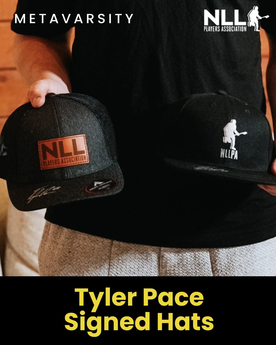 Metavarsity - Play Fantasy Lacrosse (@playmetavarsity) on Twitter photo Snag your SIGNED HAT from <a href="/teepace01/">Tyler Pace</a> Tyler Pace!
They've signed a limited number of hats, and you can claim yours with your fantasy points ๐๐งข
Snag yours before theyโre gone! Snag your SIGNED HAT from <a href="/teepace01/">Tyler Pace</a> Tyler Pace!
They've signed a limited number of hats, and you can claim yours with your fantasy points ๐๐งข
Snag yours before theyโre gone!