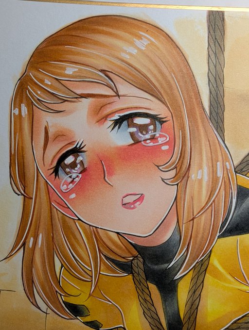 色紙十五枚目完成しました。
只今色が落ち着くまで寝かせ中です。小色紙も最初の四枚線画完了。下塗りして、これも乾燥させる時間を使って次の小色紙のラフにかかります。 