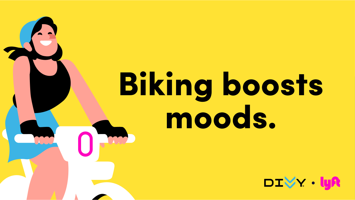 Is it a coincidence that Bike Month and Mental Health Awareness month are the same month? We think not. Open the Lyft app and go for a ride to celebrate!