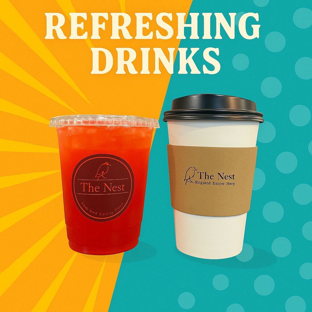 Come to The Nest today and get a hot coffee or a refreshing tea today!! With many flavors to choose from for your teas, and multiple different coffees as well, you are sure to find something you will love!! Stop in or order online at thenestgp.com!☕