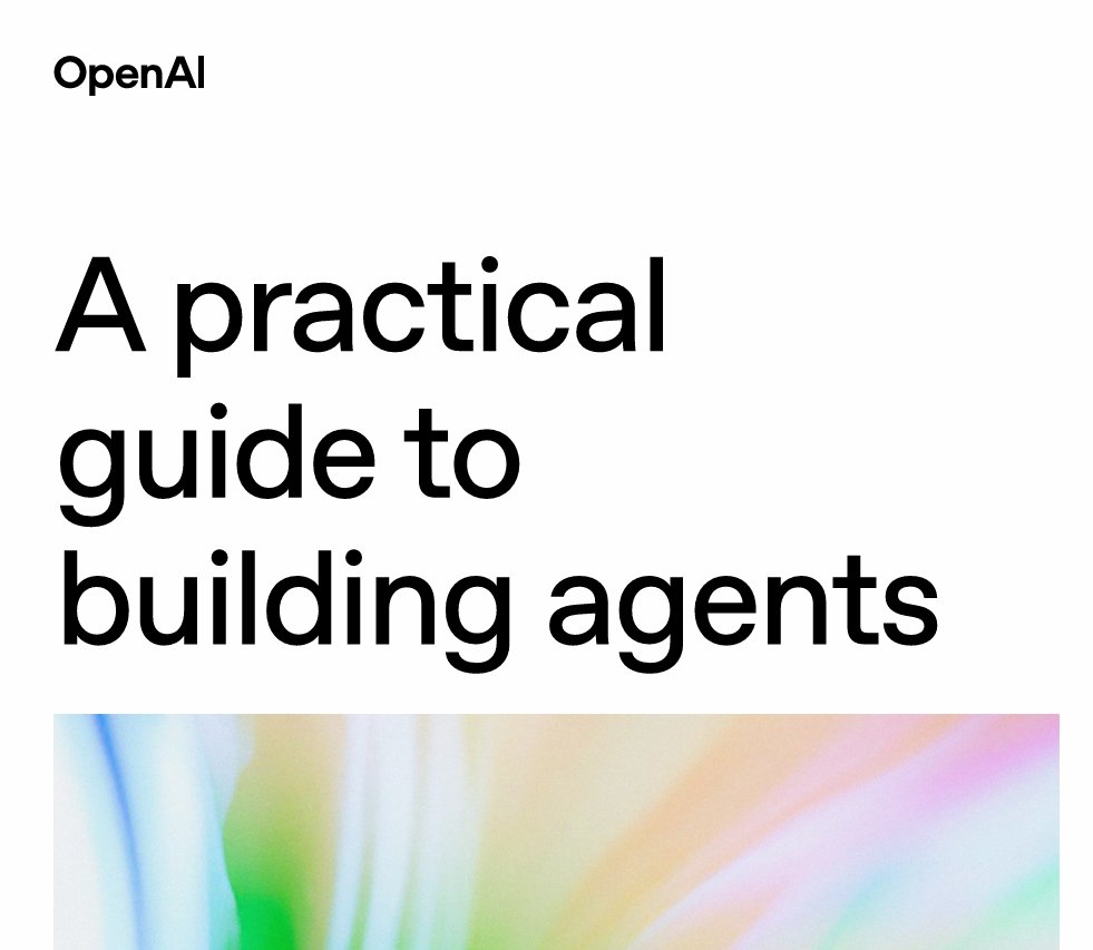 OpenAI, yapay zeka agent'ları oluşturma konusunda 32 sayfalık bir kılavuz yayınladı.