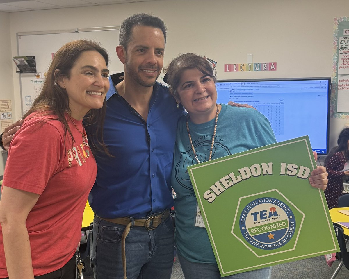Denise Mustin, Ed.D. (@denisemustin) on Twitter photo Here is the T - TIA that is! These Pre-K and Kinder teachers <a href="/SECAJaguars/">Sheldon Early Childhood Academy</a> and <a href="/CubbyBearReport/">Cravens Academy</a> in <a href="/SheldonISD/">Sheldon ISD</a> are fantastic teachers and their amazing work just got recognized along with some $$$. Congratulations! Here is the T - TIA that is! These Pre-K and Kinder teachers <a href="/SECAJaguars/">Sheldon Early Childhood Academy</a> and <a href="/CubbyBearReport/">Cravens Academy</a> in <a href="/SheldonISD/">Sheldon ISD</a> are fantastic teachers and their amazing work just got recognized along with some $$$. Congratulations!