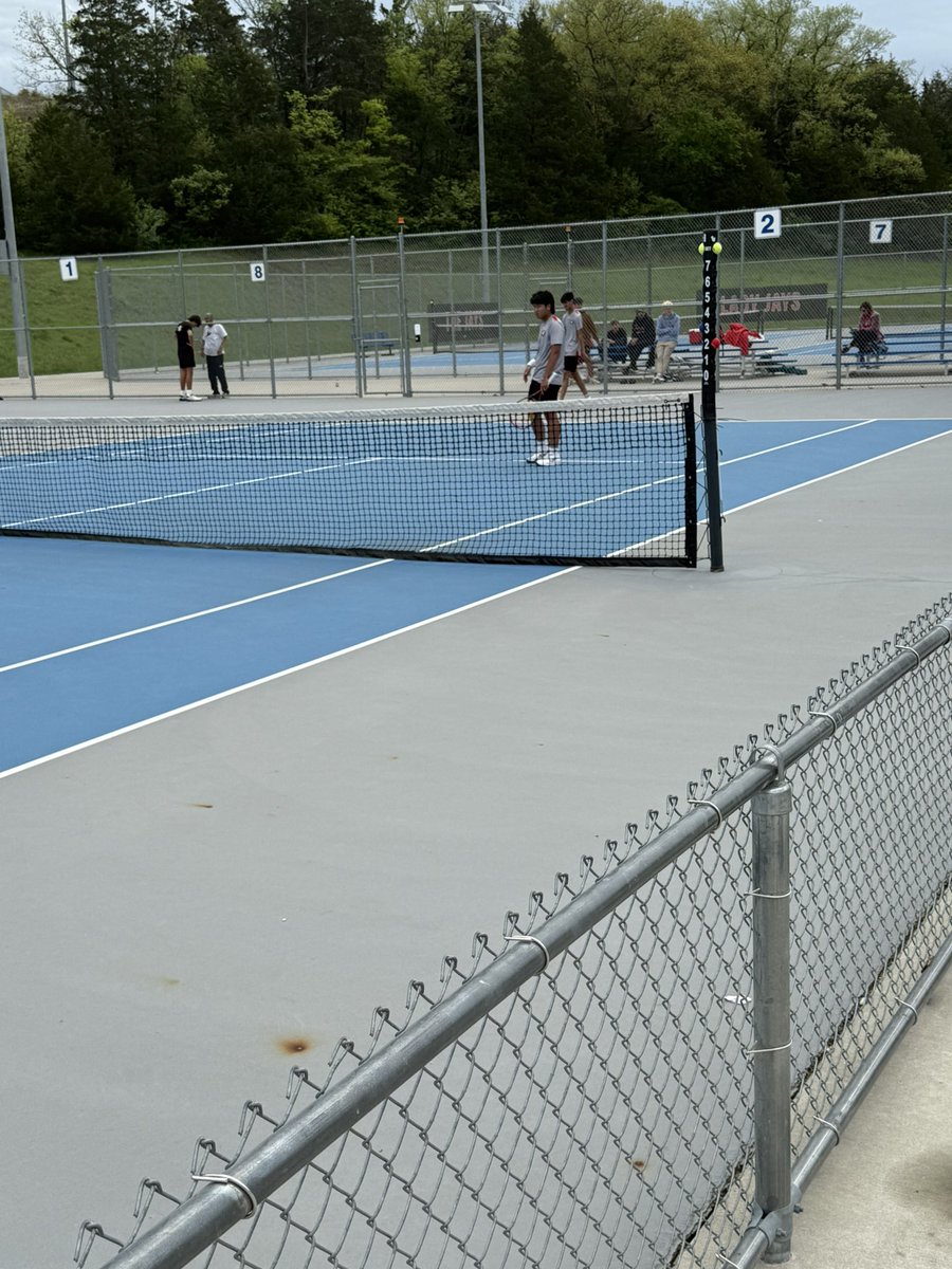 District Tennis at CC today. Let’s go Jays!