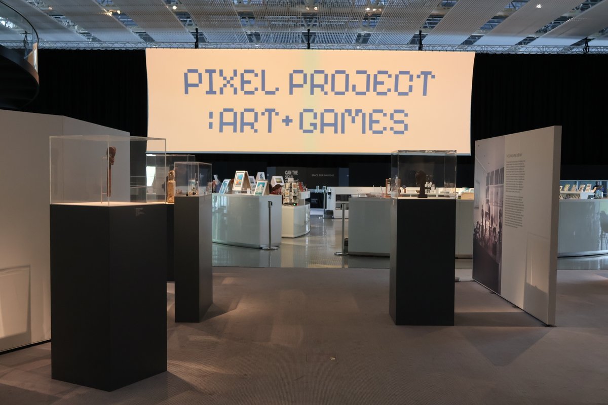 Congratulations to our Games Design and Development students on the Pixel Project at the <a href="/SainsburyCentre/">Sainsbury Centre</a>. Blown away by the creativity and gameplay in their art-inspired games which visitors have been play testing over the past week. 🕹️🤩👏