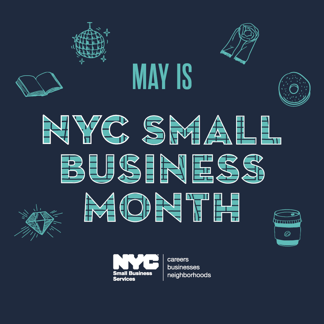 NYC Department of Small Business Services (@nyc_sbs) on Twitter photo Happy #NYCSmallBusinessMonth! 🗽🏪🎉
To celebrate, we're hosting events all month to share 100+ free <a href="/nycgov/">City of New York</a> resources for #smallbiz, including our NYC Small Business Month Expo on 5/29.
Register for the expo & find other ways to #ShopYourCity!
on.nyc.gov/41HYN6q Happy #NYCSmallBusinessMonth! 🗽🏪🎉
To celebrate, we're hosting events all month to share 100+ free <a href="/nycgov/">City of New York</a> resources for #smallbiz, including our NYC Small Business Month Expo on 5/29.
Register for the expo & find other ways to #ShopYourCity!
on.nyc.gov/41HYN6q