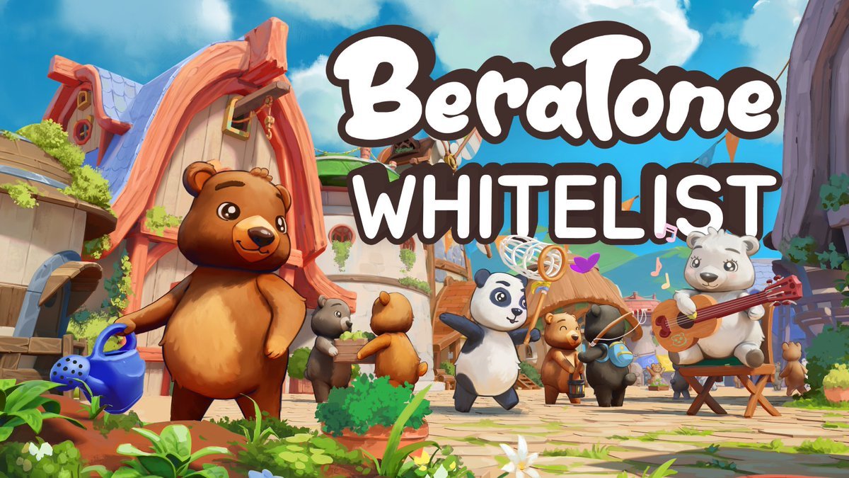 🚨 Beratone Gibaway Alert! 🚨

I’m raffling 2 GTD WL spots for <a href="/BeratoneGame/">BeraTone</a>'s upcoming Beratoners mint 🎉

From the creators of the rebase collection Bit Bears, incubated by <a href="/buildabera/">Build A Bera Workshop</a>, and backed by <a href="/animocabrands/">Animoca Brands</a>, Beratone is the first AAA game on Berachain 🏆

Your Beratoner