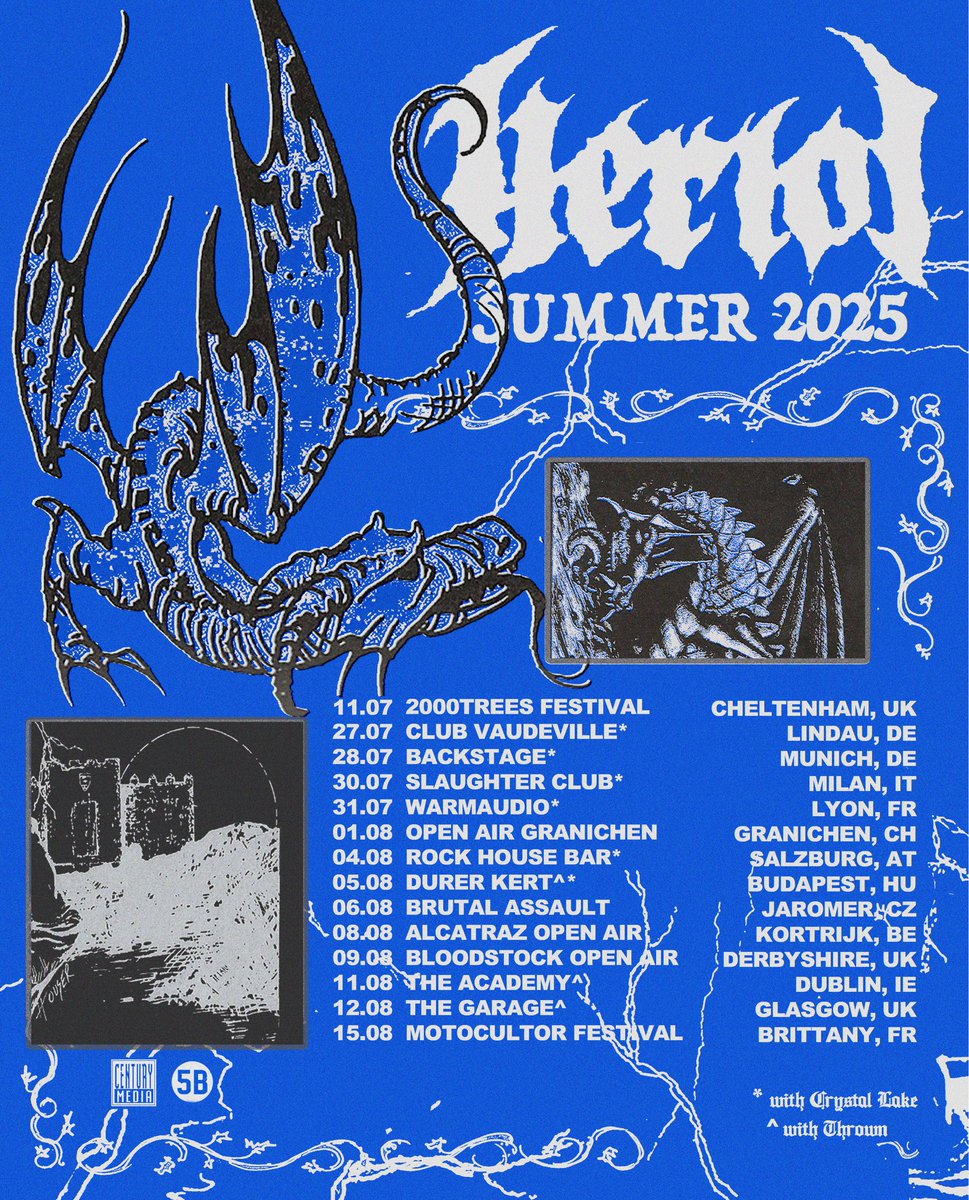 SUMMER 2025 

Tickets for all festivals and side shows with <a href="/thrownsthlm/">thrown</a> &amp; <a href="/CrystalLake777/">Crystal Lake</a> are on sale now

Let us know where you’ll be seeing us this summer in the comments