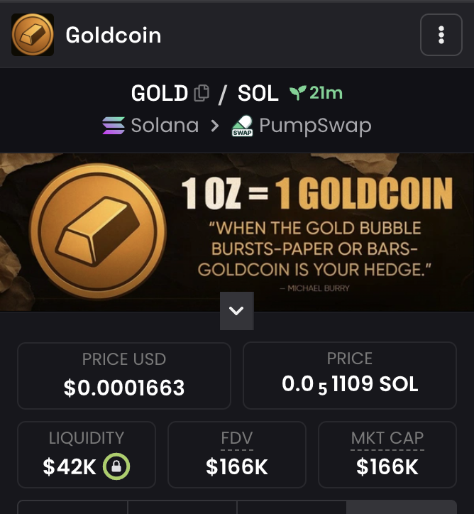 Drop wallets + retweet and check wallet in 60 mins !

No way this doesnt go to 50m ! I am max bidding $GOLD !

ca - 4rjoKMxXay5NaVvFxdZWCQA71NnnTve6PupeBab3nW1f