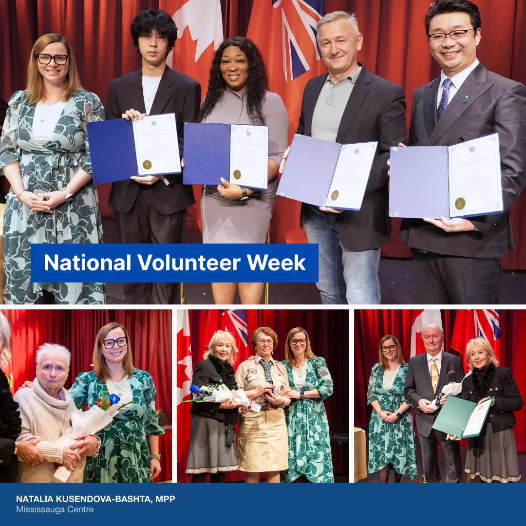 It’s National Volunteer Week, where we celebrate those who give their time, skills and energy to make a difference. With each contribution and act of kindness, they strengthen our communities and leave a lasting impact.

Do you know a volunteer who deserves an Ontario service