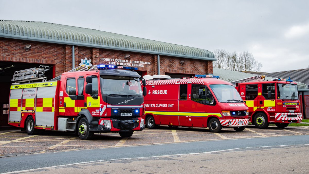 First visit of our English trip was to <a href="/CDDFRS/">County Durham & Darlington Fire & Rescue Service</a> Newton Aycliffe to photograph their appliances. My first time photographing one of the services Dennis appliances, and it looks in great condition! Nice to see their Command Unit as well!