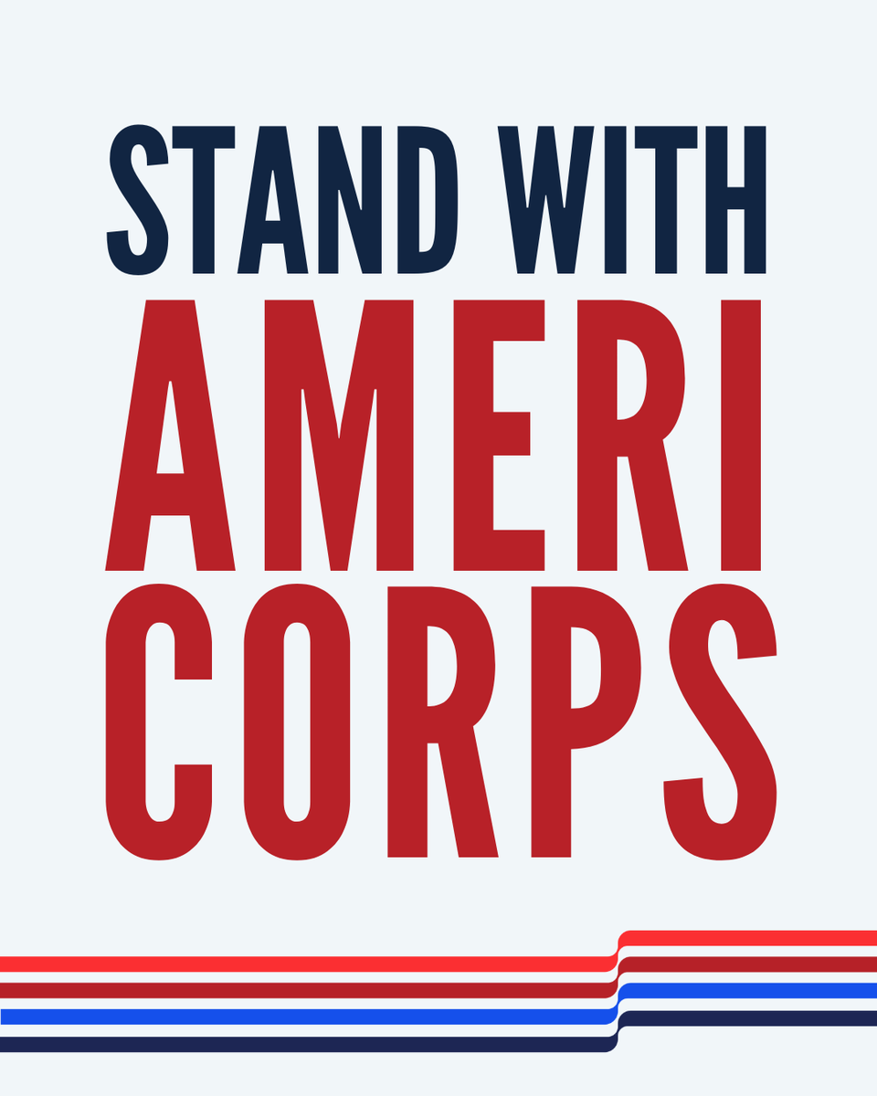 statecommission's tweet photo. 🚨 STAND WITH AMERICORPS 🚨

Show your support for AmeriCorps and... 

📞 Call your Members of Congress.

✉️ Email your Members of Congress.

🆘 Donate to our new national emergency assistance fund for AmeriCorps members.

Learn more: https://t.co/U0bUi5W7JA https://t.co/Yc1yld8X8C