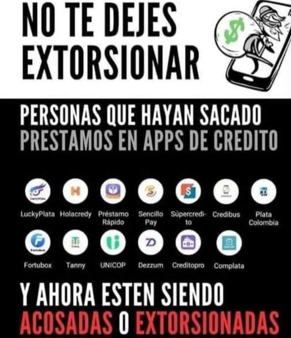Colpresstv's tweet photo. Es demasiado frustrante que @FiscaliaCol @PoliciaColombia no tomen cartas en el asunto con estos gota gota virtuales. Centenares de colombianos están a merced de estas mafias digitales, sufriendo #extorsiones y #amenazas. @NoticiasRCN https://t.co/VLr99WjCLL