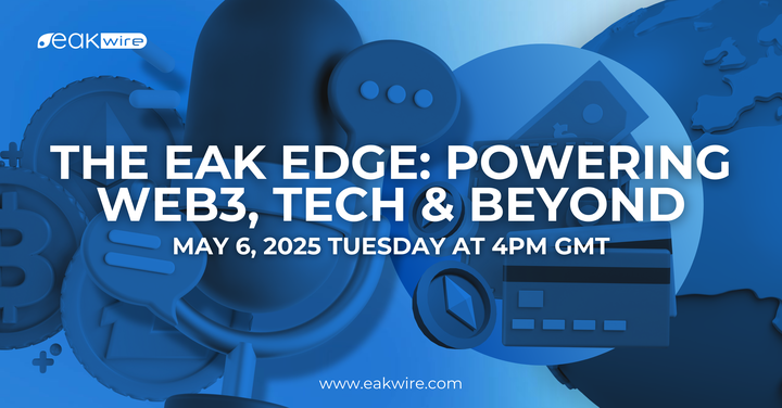 eakwire's tweet image. Hey Wire fam! we're proud to announce our first ever space alongside @DPSN_org , @HeyElsaAI and more! Tune in on the 6th of May at 4PM GMT!