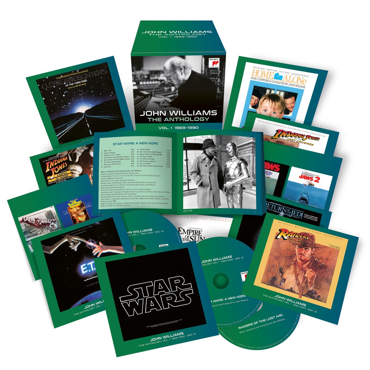 John Williams: The Anthology – Vol. 1 1969-1990 is now available for pre-order (out July 18)! johnwilliams.lnk.to/anthology1WL
