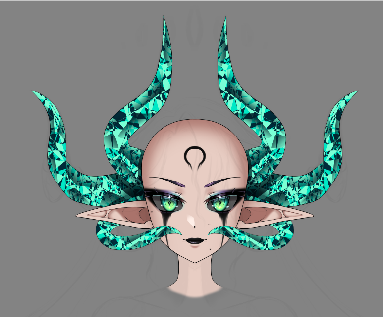 PandoraVera's tweet photo. ✨horn-y update✨my model art c0mms are open guuuys 👀#vtuber #live2d #vtubermodelcommission https://t.co/Bxuj3W5rAR